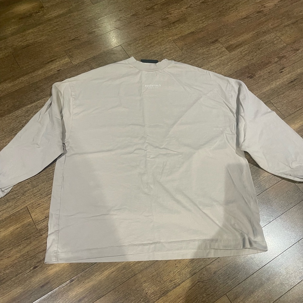 Fear of God Essentials long sleeve mock t shirt